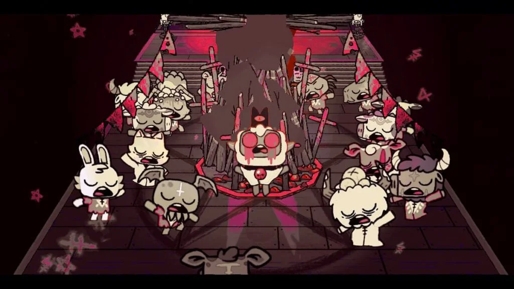 نقد و بررسی بازی Cult of the lamb 1 Cult of the lamb