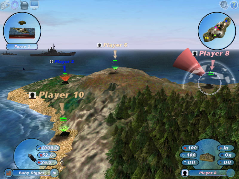 لیست تمامی ژانر های بازی های ویدیویی 11 Scorched 3D 40.1 screenshot 2