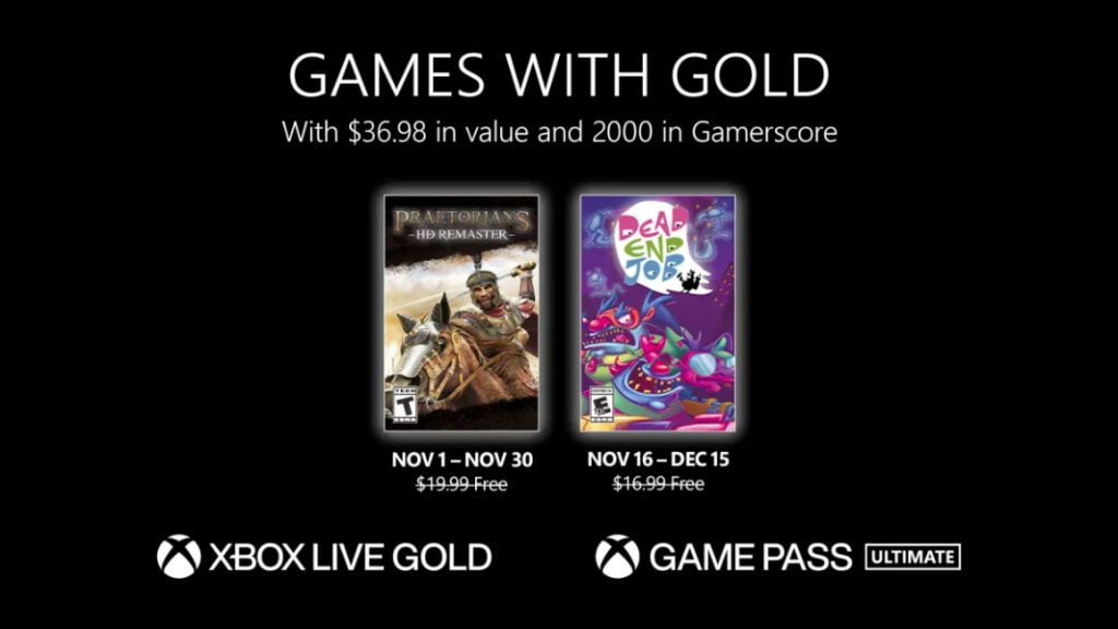 بازی های رایگان Xbox with gold برای نوامبر 2022 فاش شد 1 Xbox-Games
